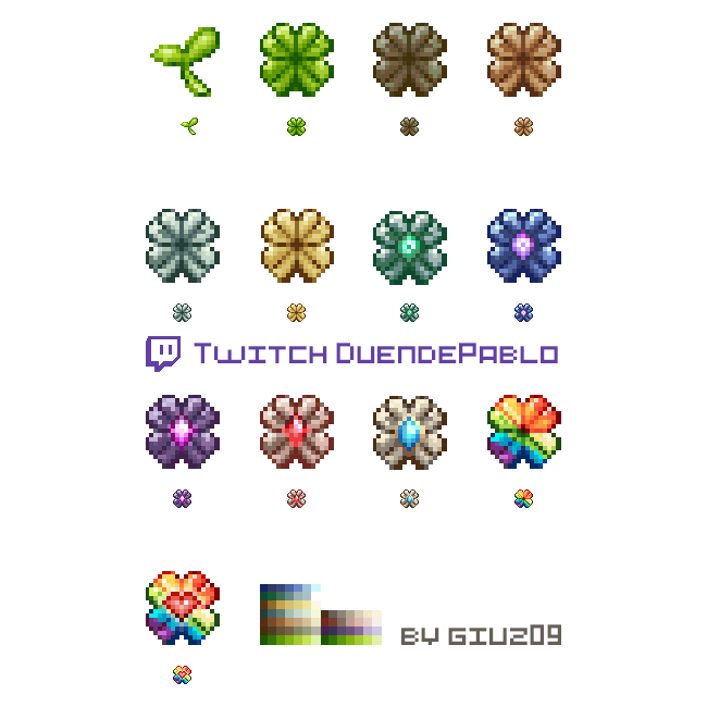 Sub Badge Clover Duende Pablo Twitch By Giuz09 On Deviantart Sub Badge Clover Duende Pablo Twitch By Giuz09 On Deviantart
