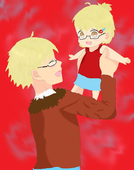 father and daughter hetalia