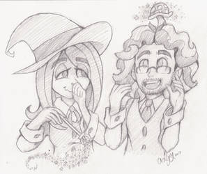 Bass and Sucy (Little Witch Academia)
