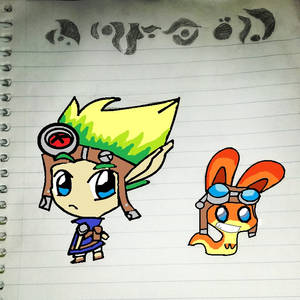 Jak and Daxter- chibi