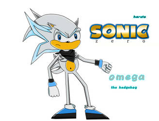 My sonic OC omega the hedgehog