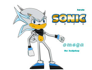 My sonic OC omega the hedgehog