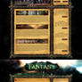 Fantasy gaming website concept