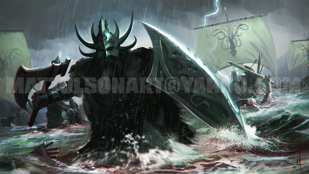 Victarion Greyjoy (repaint) by mattolsonart
