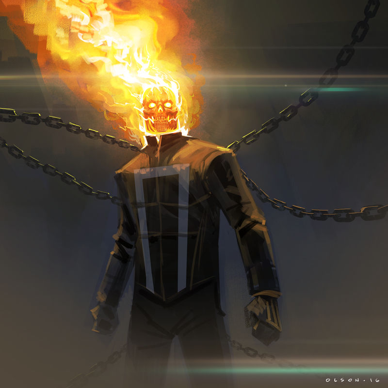 Ghost Rider by mattolsonart on DeviantArt