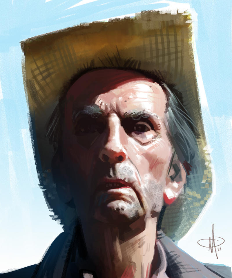 Harry Dean Stanton by mattolsonart on DeviantArt
