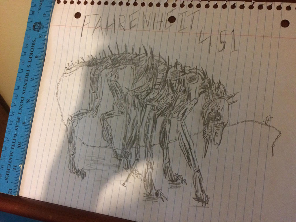 Mechanical Hound (Fahrenheit 451) by skyynerd on DeviantArt