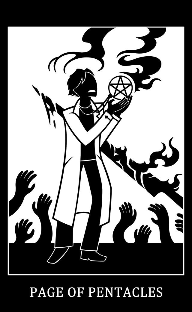 Page of Pentacles: Dr. Bright