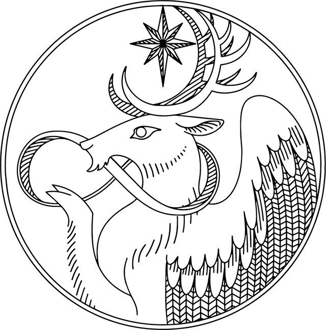 鹿学院Logo