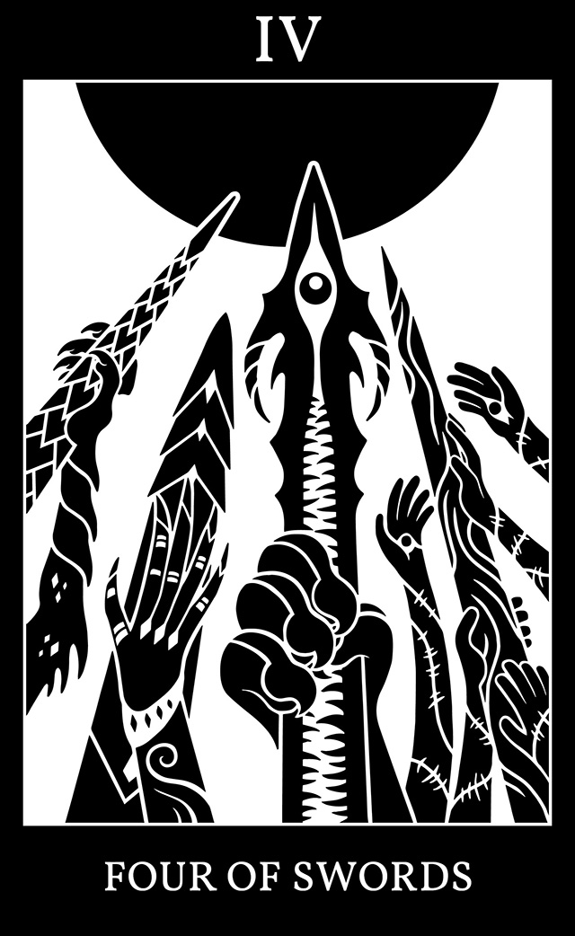 SunnyClockwork on X: SCP Foundation art, SCP Tarot Card - Knight of  Pentacles: SCP-076 - Able. SCP-076 - Able by Kain Pathos Crow,  rewritten by DrClef:  SCP-682 - Hard-to-Destroy  Reptile by