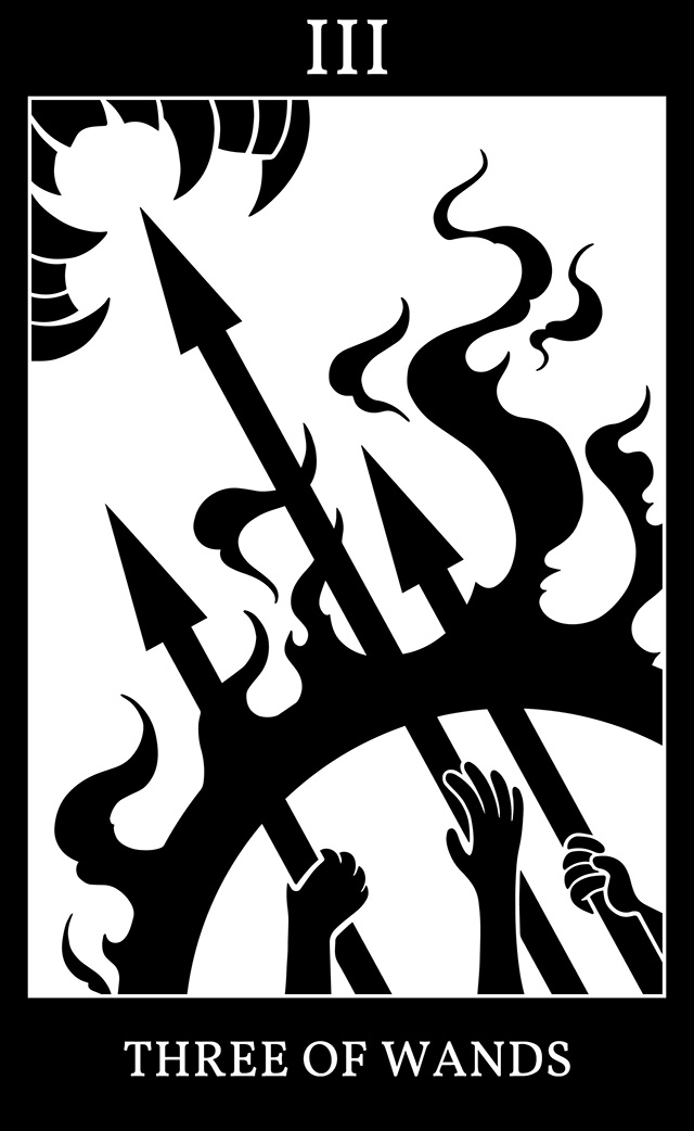 Three of Wands: Chaos Insurgency