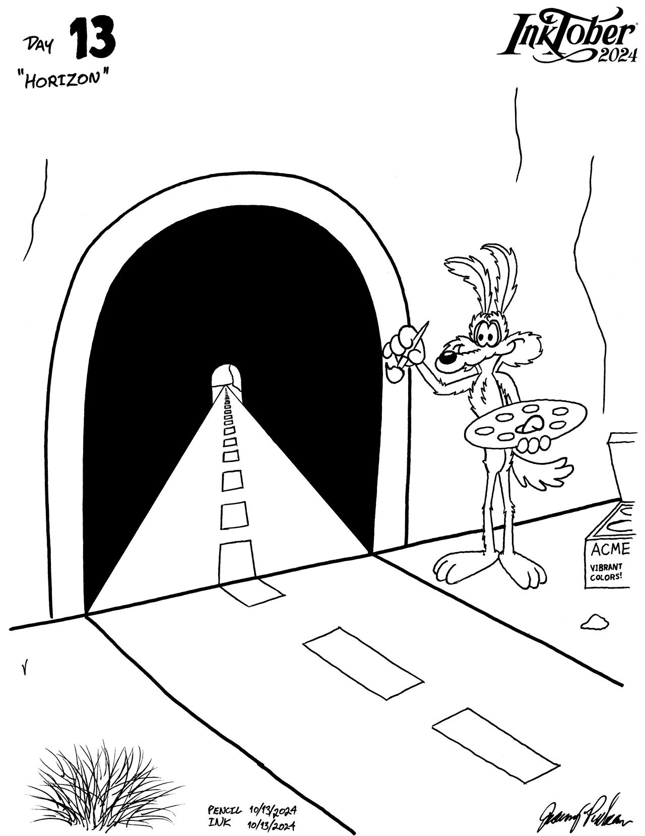 Day 13 Lin Deviantart Inktober 2024 - Day 13 by JaberandCamgar on DeviantArt