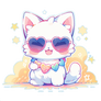 [Sticker] Sunglasses Kitty