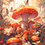 [F2U] Mushroom Dream- Wallpaper Background Freebie