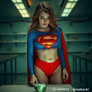GIF Supergirl and Kryptonite meteor