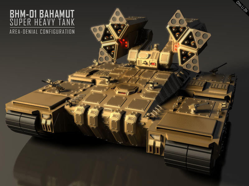 Mahmut Tank Bahamut Super Heavy Tank by Progenitor89 on DeviantArt