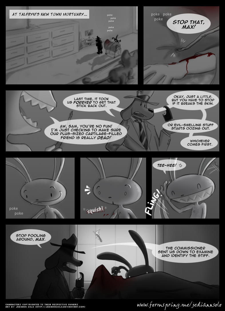 AGENCY DAY 3 - Intro... pg1 by JediAnnSolo