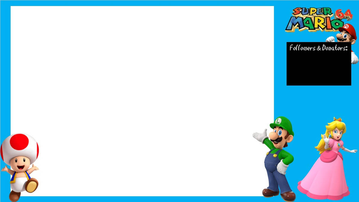 Mario 64(Twitch Stream Background) by stanrebro on DeviantArt