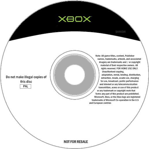 Xbox One Library Template Orignal XBOX Disc Cover Template by stanrebro on DeviantArt