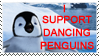 support dancing penguins stamp by OmegaDreamSeeker11