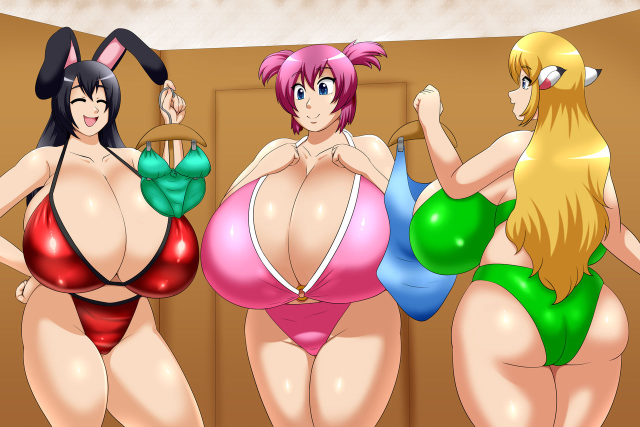 Swimsuit Shopping for Amy by soninthedark