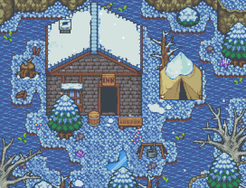 Time Fantasy: Snowy Inn by Luiishu535