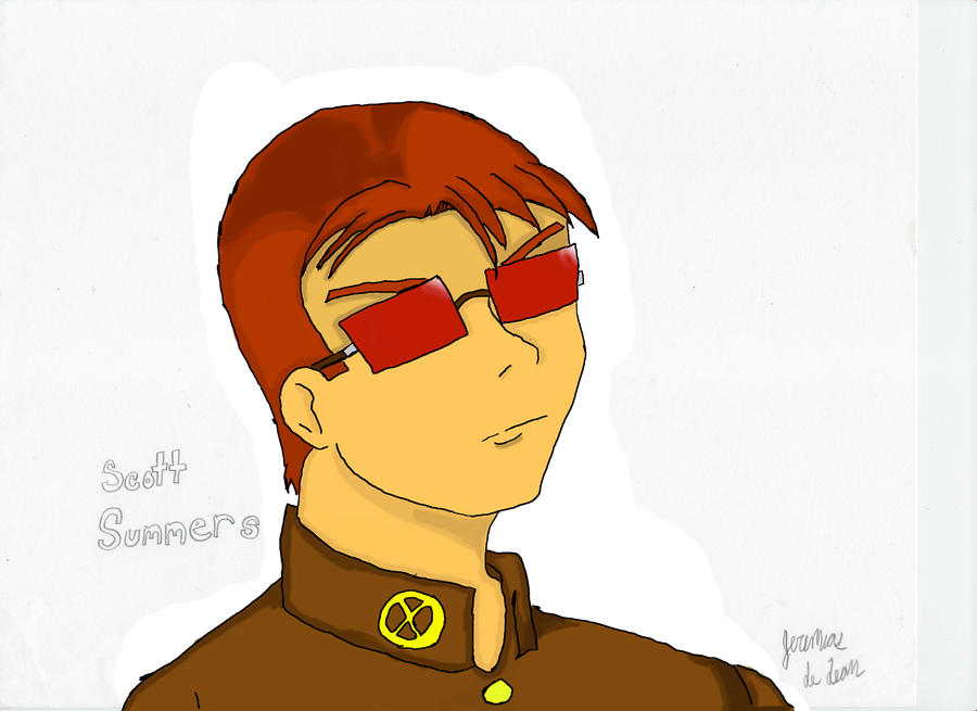 Scott Summers by fighterxaos on DeviantArt