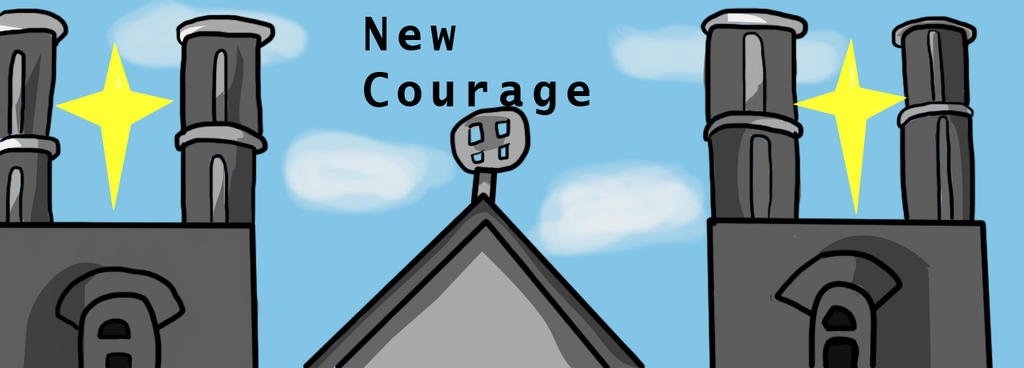 New Courage tapastic banner by fighterxaos