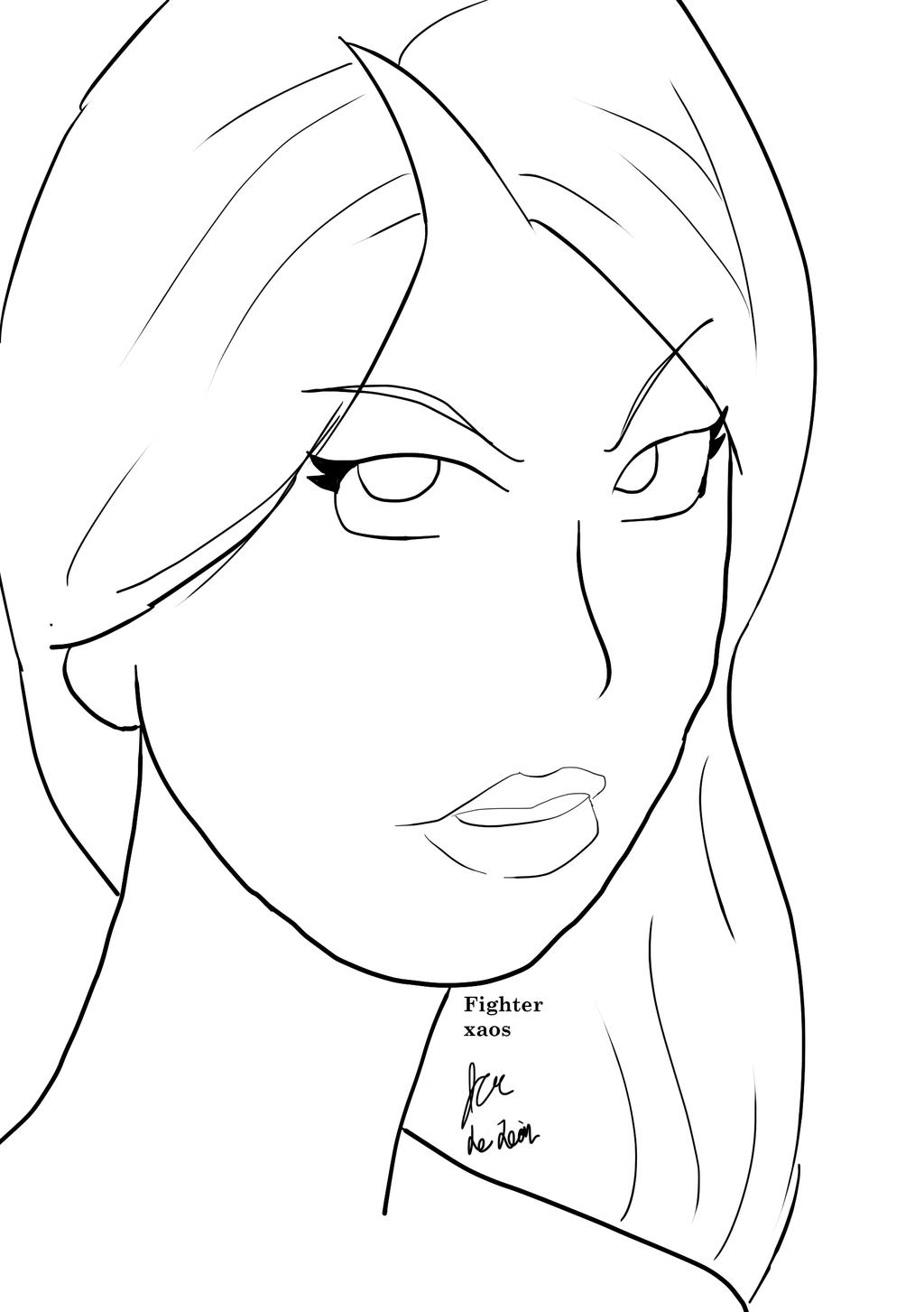 Line practice by fighterxaos