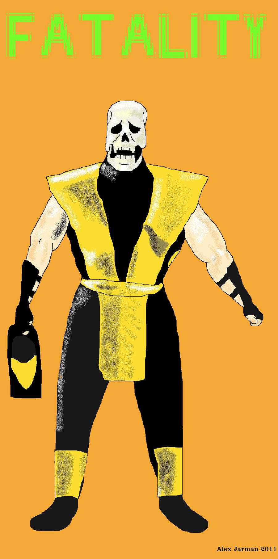 MK1 scorpion fatality by leatherfaceforever66 on DeviantArt