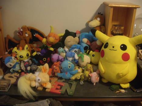 Pokemon Plush Collection!