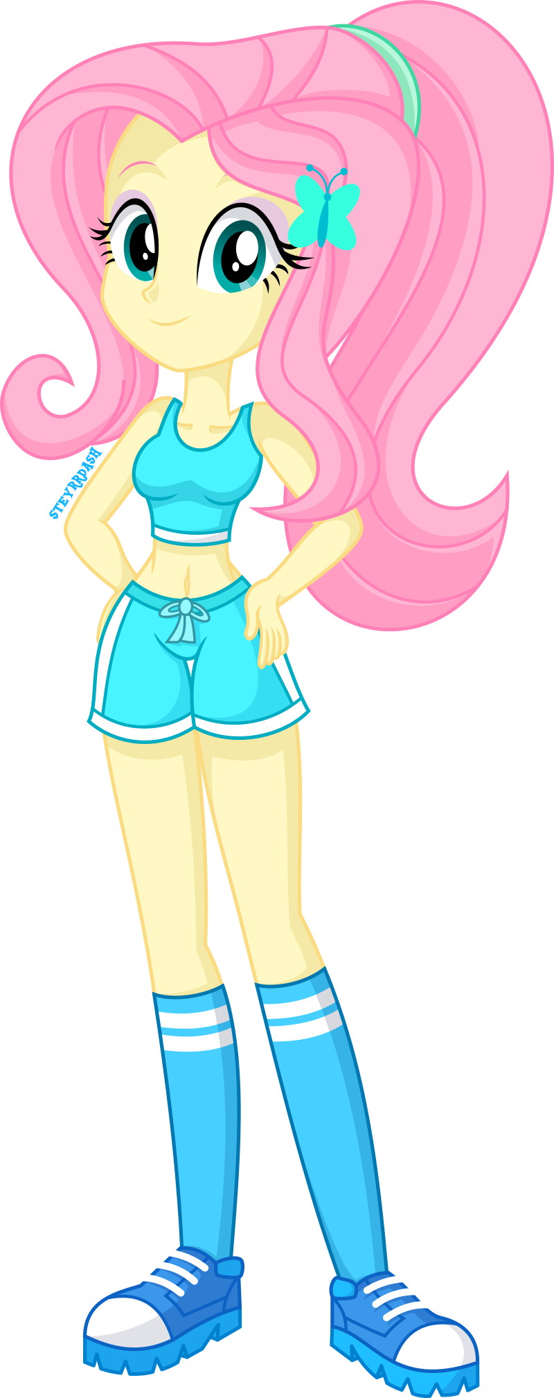 Jogging Fluttershy By Mr Breadman On DeviantArt jogging-fluttershy-by-mr-breadman-on-deviantart