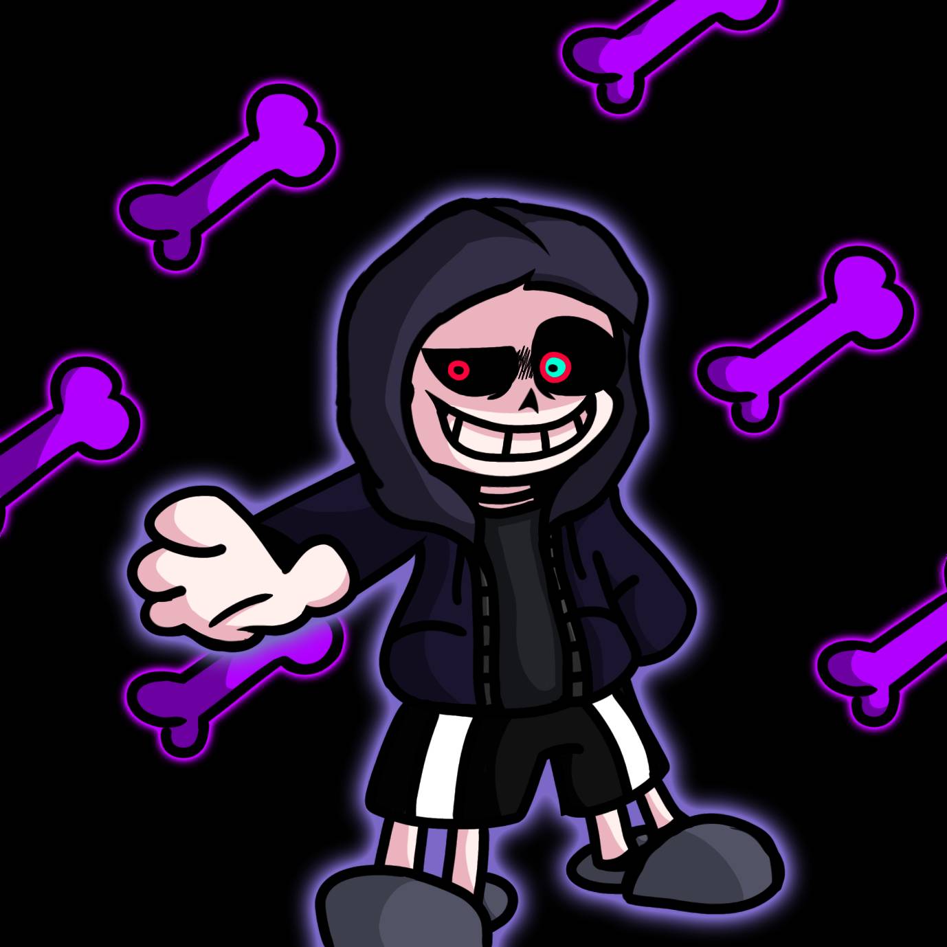 Dust sans by nOsE0999 on DeviantArt