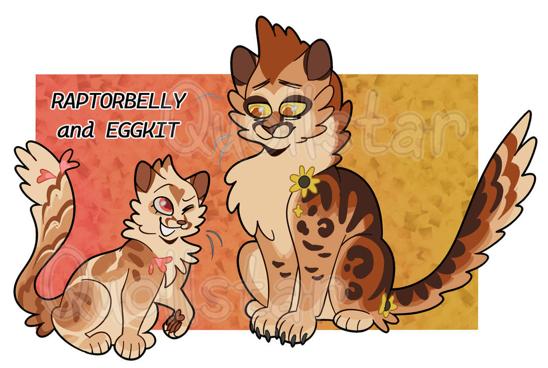 Belly Raptor (CLOSED)Raptorbelly and Eggkit by quoll-adopts on DeviantArt