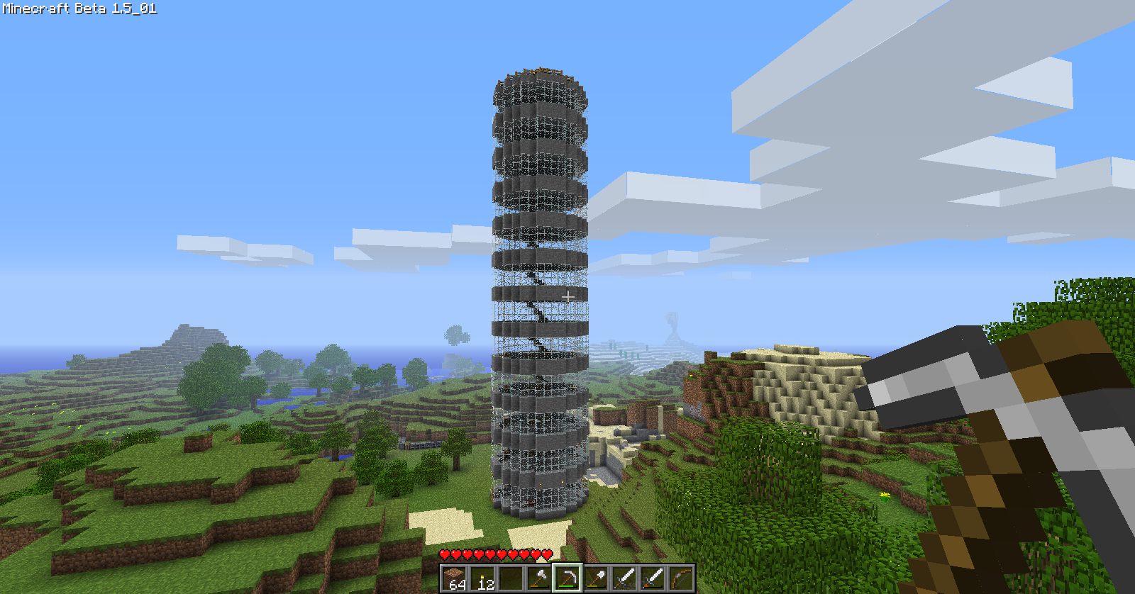 Minecraft Tower by Game-BeatX14 on DeviantArt