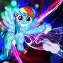 Neon Smiley Rainbow Horsebutt