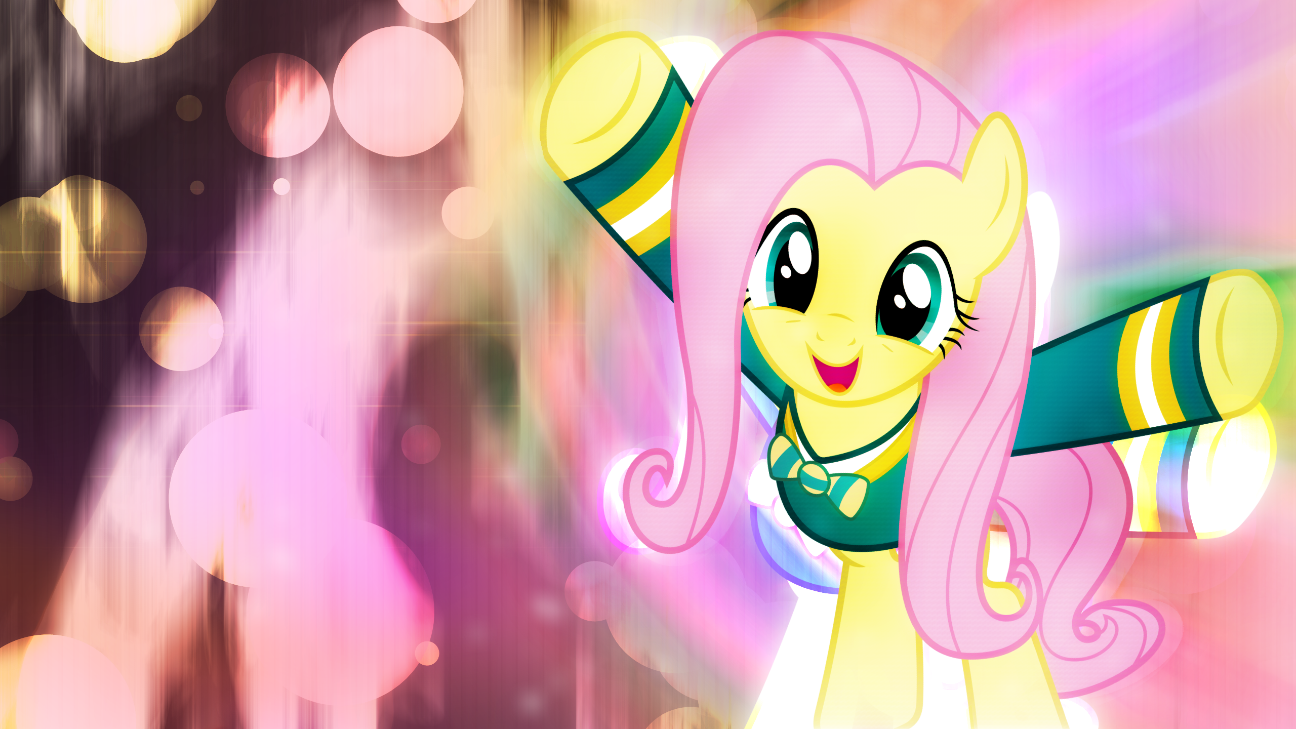 Fluttershy Found the Music