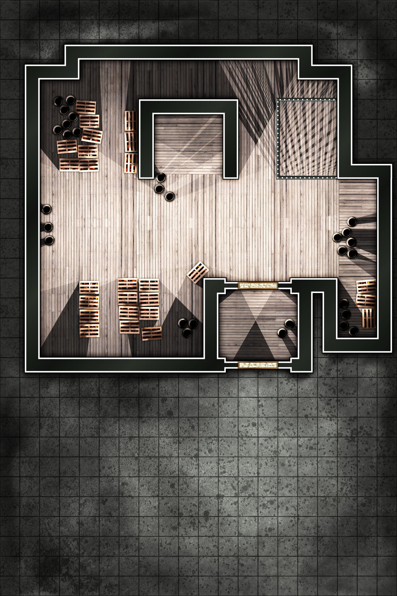 Random Warehouse Random Encounter: warehouse by Jacktannery on DeviantArt