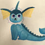 Gouache Vaporeon