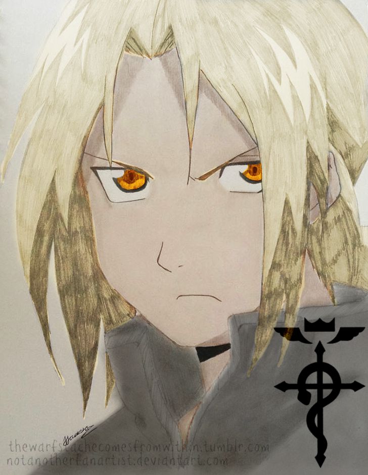 Edward Elric - Fullmetal Alchemist.