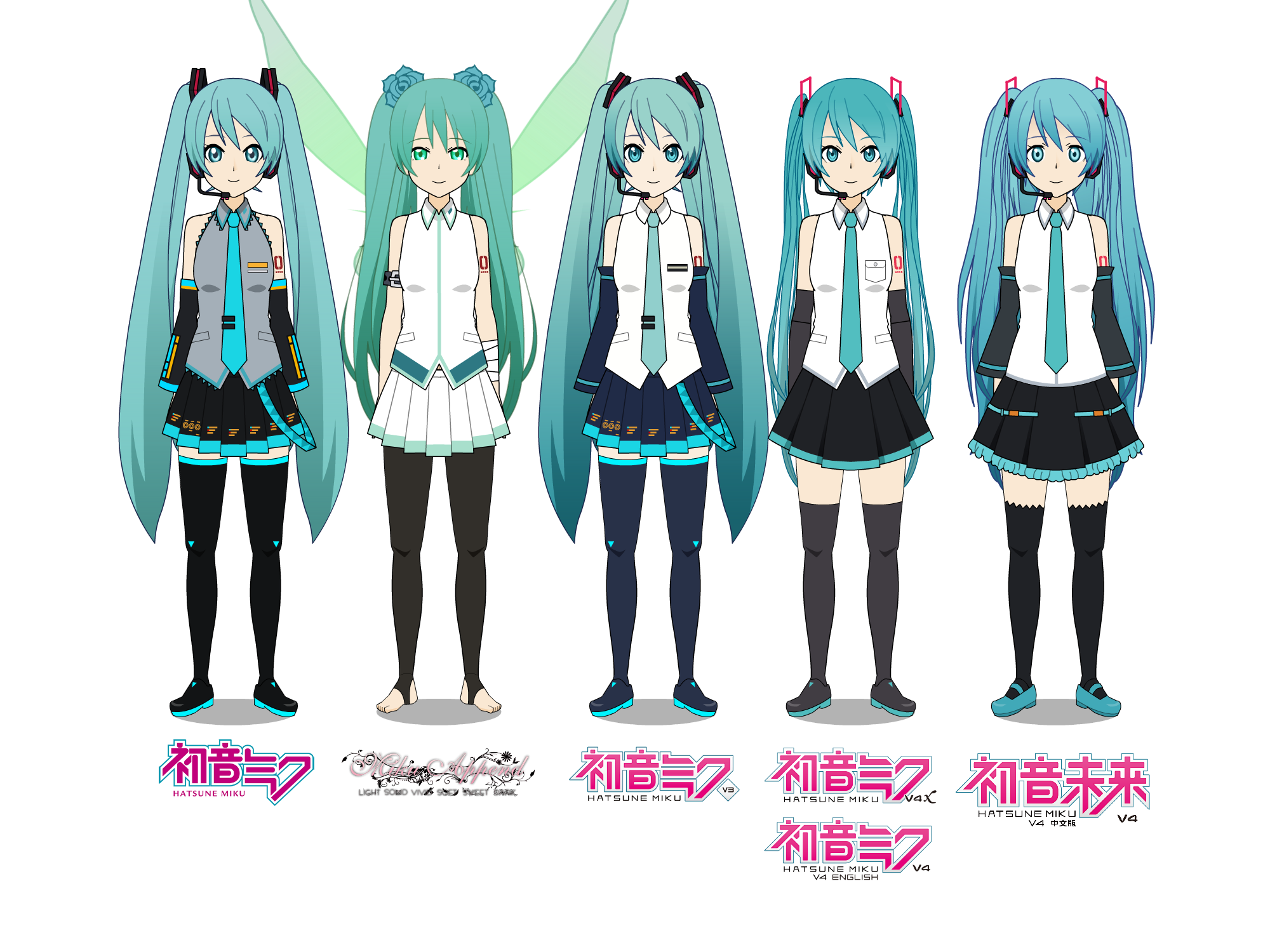 Kisekae Miku Versions by IggyPlayer179 on DeviantArt