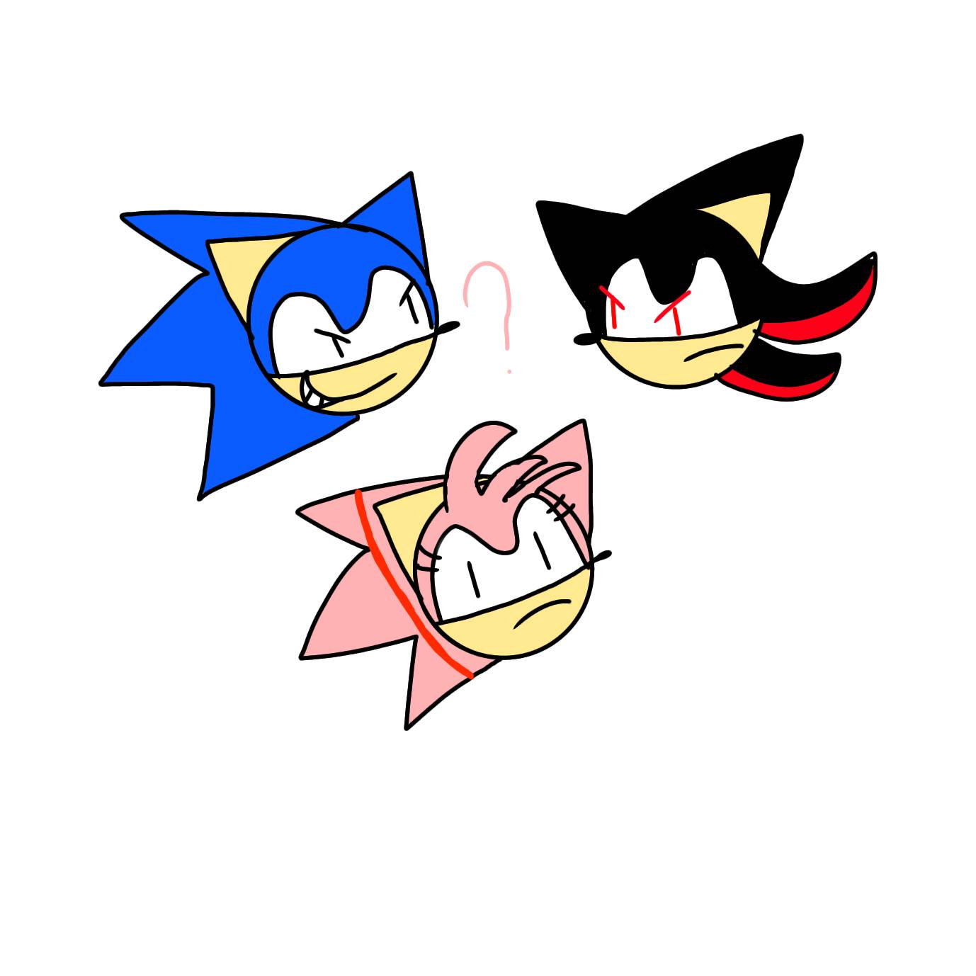 Sonic, Amy, Shadow- Hogpile 2 by ihearrrtme on DeviantArt