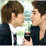 Sungmin, Kangin and a Coke GIF