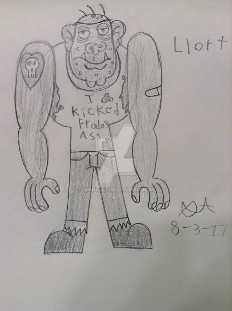 Llort The Grumpy Troll by Toon-Rex on DeviantArt