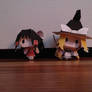 Touhou Papercrafts - Reimu and Marisa