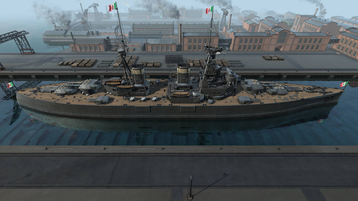 Doria Class Italy Andrea Doria-class Dreadnaught 1940 by zero-the-avenger on DeviantArt