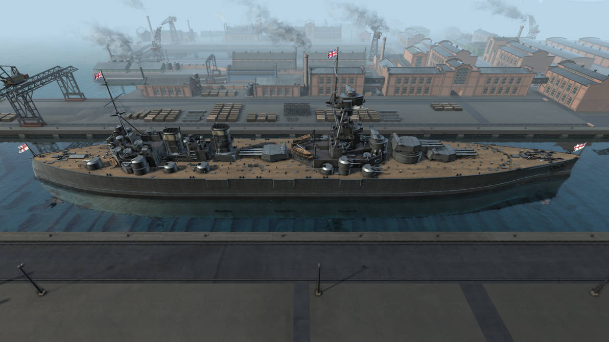 Britain G3-class Battlecruiser by zero-the-avenger on DeviantArt