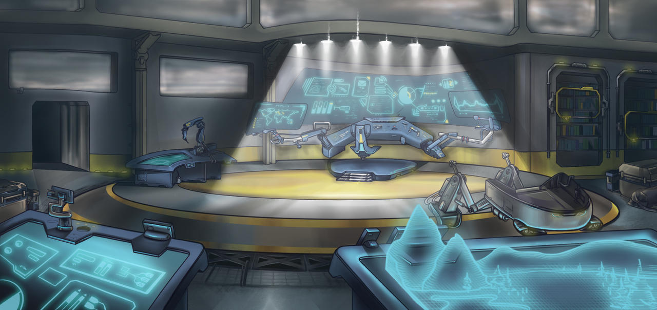 Laboratory Concept art by Zifane on DeviantArt