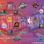 National Basketball Association (NBA) Logos