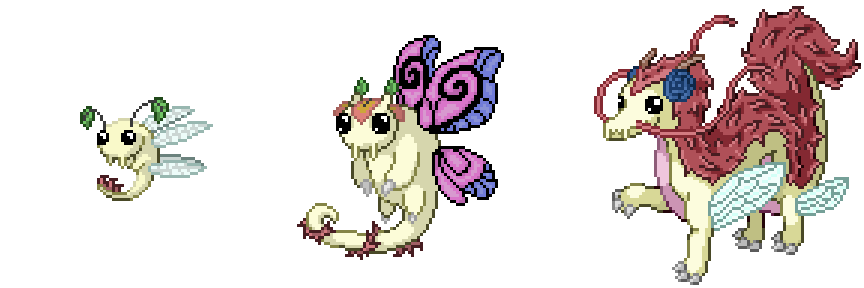 Inseect Fakemon Insect to Dragon Fakemon Lineup by Seralvalg on DeviantArt